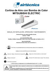Cortina de aire con Bomba de Calor Mitsubishi Electric 1:1 VRF - RJ11